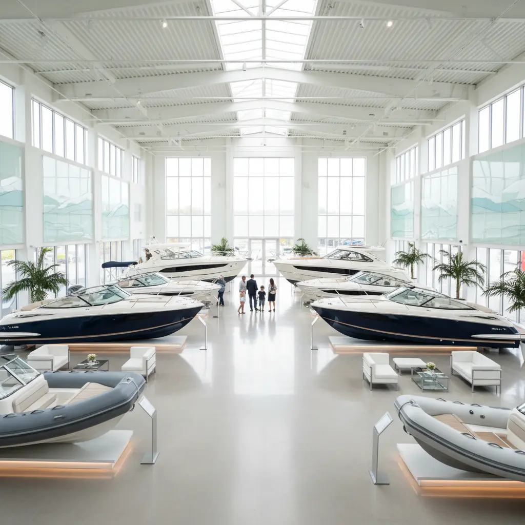 Ronds Marine Showroom in Winnipeg